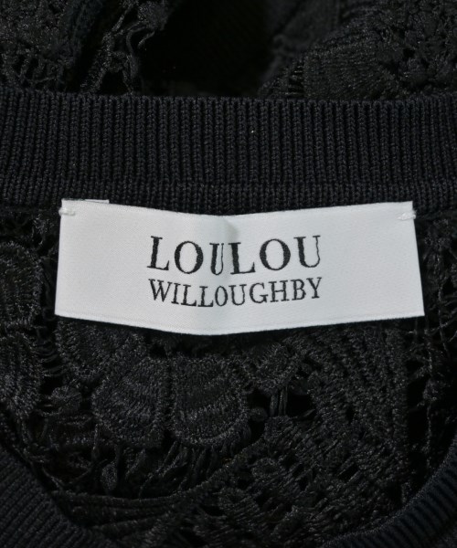 Loulou Willoughby（ルルウィルビー）カーディガン 黒 サイズ:2(M位) レディース/2200678401040