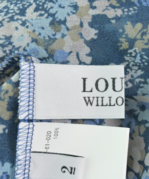 Loulou Willoughby（ルルウィルビー）ブラウス 紺 サイズ:2(M位) レディース/2200680536105