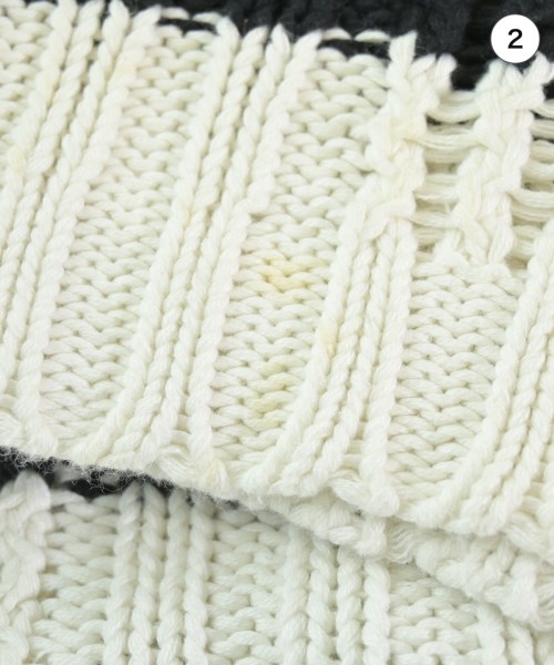 EACHxOTHER（イーチアザー）ニット・セーター 白 サイズ:XS レディース/2200626936372