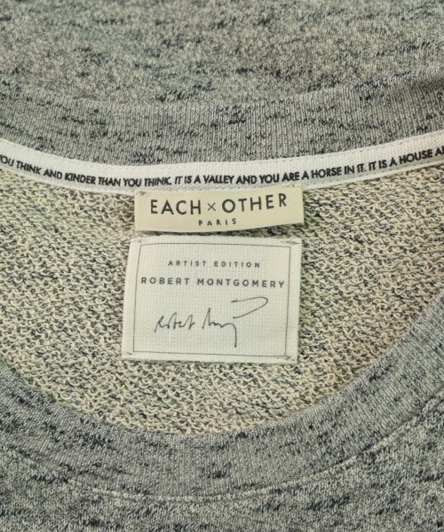 EACHxOTHER（イーチアザー）スウェット グレー サイズ:S メンズ/2200632927913