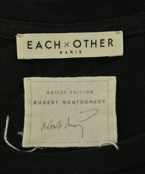 EACHxOTHER（イーチアザー）Tシャツ・カットソー 黒 サイズ:XS メンズ/2200709844167
