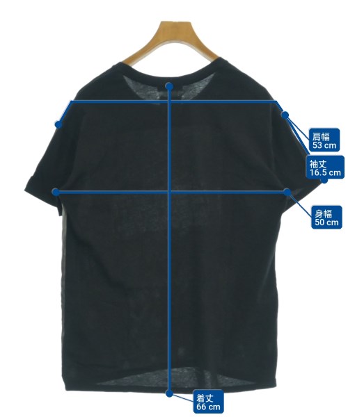 EACHxOTHER（イーチアザー）Tシャツ・カットソー 黒 サイズ:XS メンズ/2200709844167