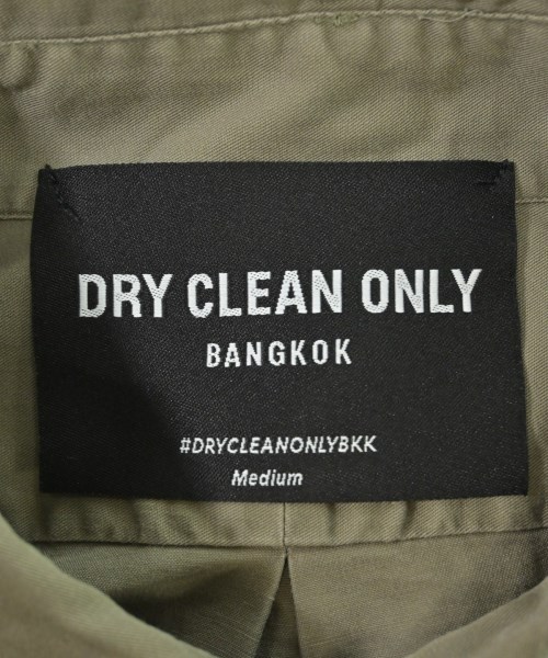 DRYCLEANONLY（ドライクリーンオンリー）カジュアルシャツ カーキ サイズ:M メンズ/2200617853022