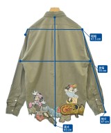 DRYCLEANONLY（ドライクリーンオンリー）カジュアルシャツ カーキ サイズ:M メンズ/2200617853022