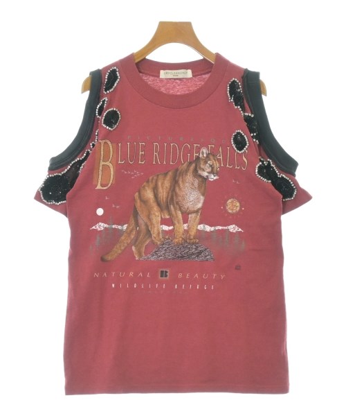 DRYCLEANONLY(ドライクリーンオンリー)Tシャツ・カットソー 赤 サイズ:-(M位)/2200702090042