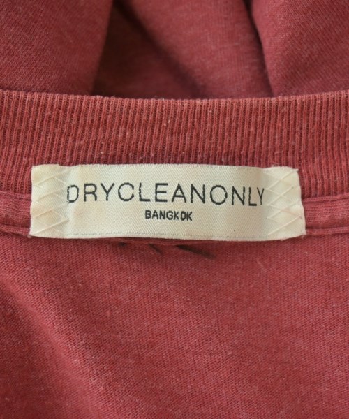 DRYCLEANONLY（ドライクリーンオンリー）Tシャツ・カットソー 赤 サイズ:-(M位) レディース/2200702090042