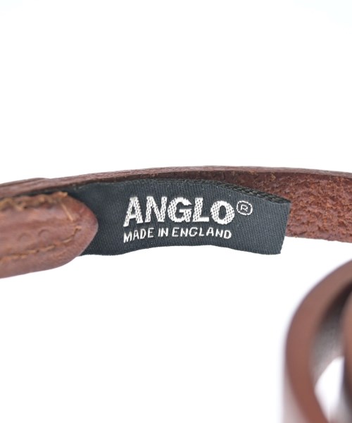 ANGLO（アングロ）ベルト 茶 サイズ:- レディース/2200689309038