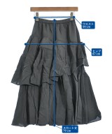 Mila Owen（ミラオーウェン）ロング・マキシ丈スカート グレー サイズ:0(S位) レディース/2200620744102