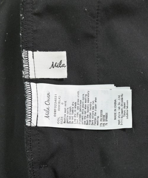 Mila Owen（ミラオーウェン）ワンピース 黒 サイズ:0(S位) レディース/2200631255055