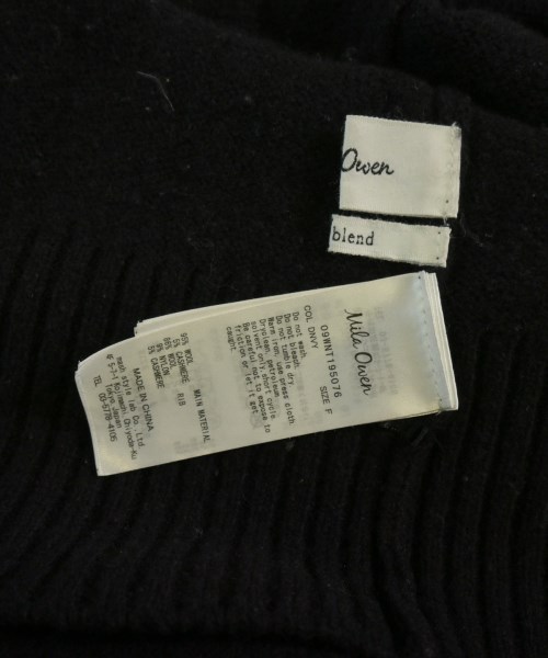 Mila Owen（ミラオーウェン）ニット・セーター 黒 サイズ:F レディース/2200632111022