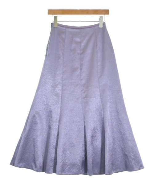 Mila Owen（ミラオーウェン）ロング・マキシ丈スカート 紫 サイズ:0(S位) レディース/2200635931030
