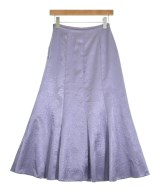Mila Owen（ミラオーウェン）ロング・マキシ丈スカート 紫 サイズ:0(S位) レディース/2200635931030