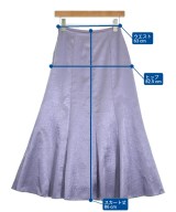 Mila Owen（ミラオーウェン）ロング・マキシ丈スカート 紫 サイズ:0(S位) レディース/2200635931030