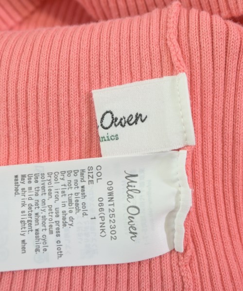 Mila Owen（ミラオーウェン）Tシャツ・カットソー ピンク サイズ:1(M位) レディース/2200630737040