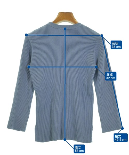 Mila Owen（ミラオーウェン）ニット・セーター 青 サイズ:ONE レディース/2200636052062