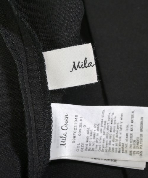 Mila Owen（ミラオーウェン）ワンピース 黒 サイズ:0(S位) レディース/2200619130046
