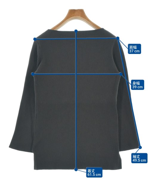 Mila Owen（ミラオーウェン）ニット・セーター グレー サイズ:0(S位) レディース/2200619130053