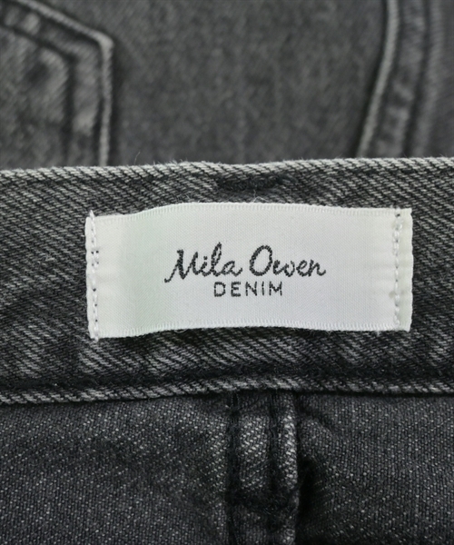 Mila Owen（ミラオーウェン）デニムパンツ 黒 サイズ:1(M位) レディース/2200633300012