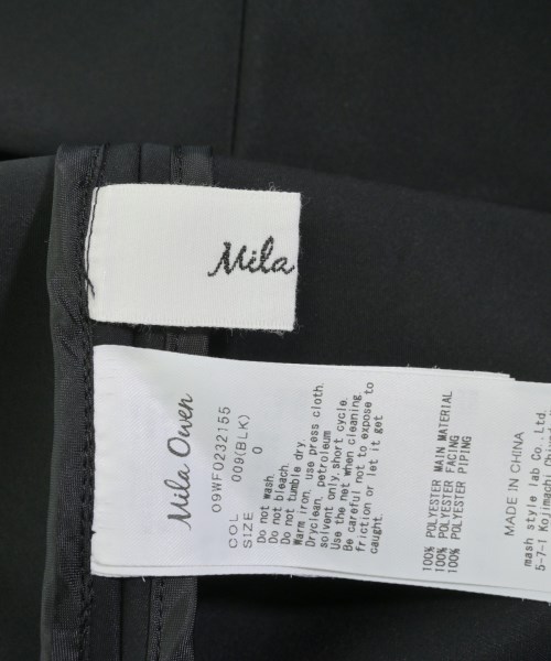 Mila Owen（ミラオーウェン）ワンピース 黒 サイズ:0(S位) レディース/2200619786038