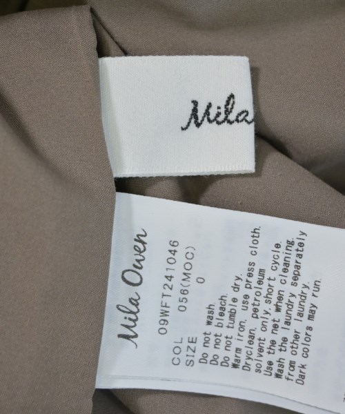 Mila Owen（ミラオーウェン）ビジネス 茶 サイズ:0/0(S位) レディース/2200630639023