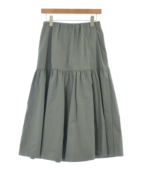 Mila Owen（ミラオーウェン）ロング・マキシ丈スカート グレー サイズ:0(S位) レディース/2200632687015