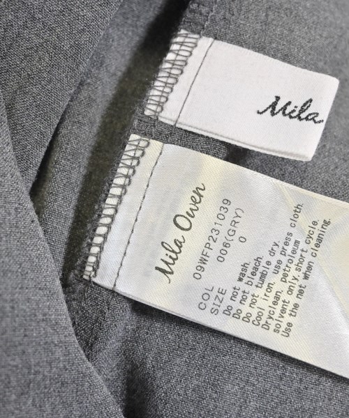 Mila Owen（ミラオーウェン）スラックス グレー サイズ:0(S位) レディース/2200637831048