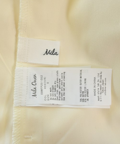 Mila Owen（ミラオーウェン）その他 白 サイズ:0(S位) レディース/2200635724021