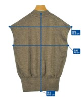 Mila Owen（ミラオーウェン）ベスト/ノースリーブ 茶 サイズ:1(M位) レディース/2200625969081