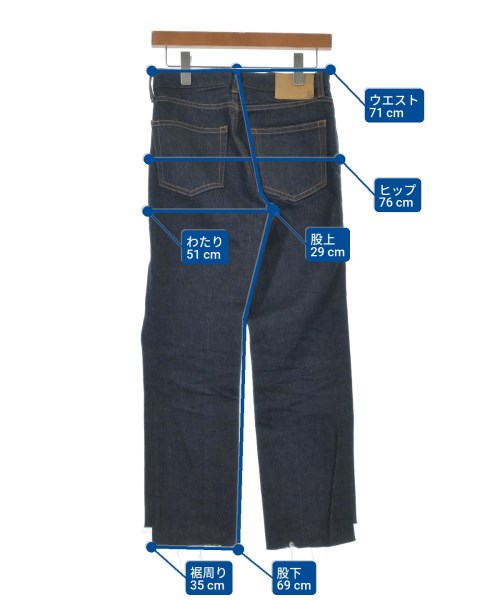 Mila Owen（ミラオーウェン）デニムパンツ 紺 サイズ:0(S位) レディース/2200621901092