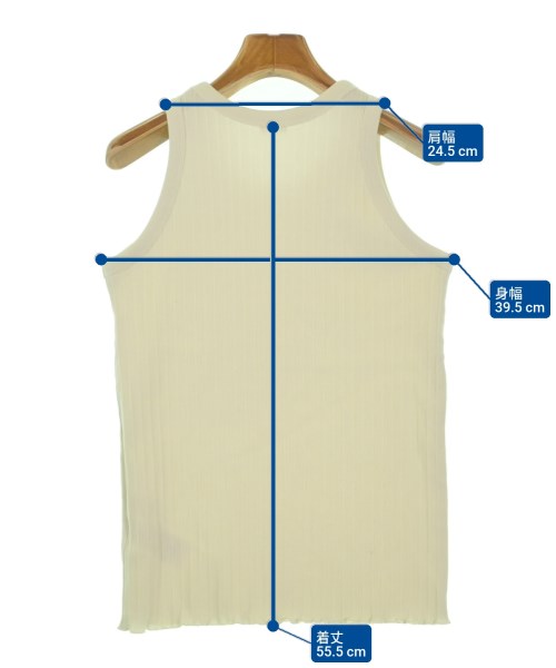 Mila Owen（ミラオーウェン）タンクトップ 白 サイズ:1(M位) レディース/2200638998085