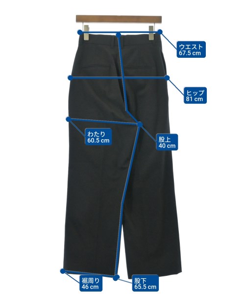 Mila Owen（ミラオーウェン）スラックス 黒 サイズ:0(S位) レディース/2200639012018