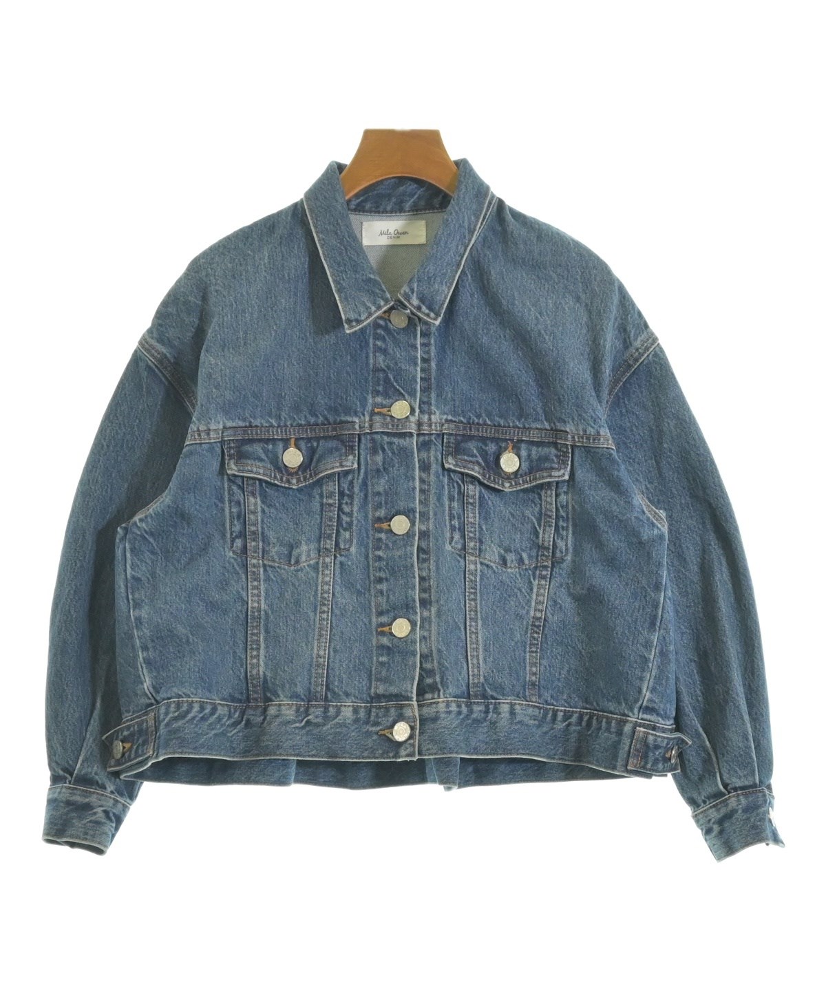 Mila Owen（ミラオーウェン）デニムジャケット 青 サイズ:0(S位