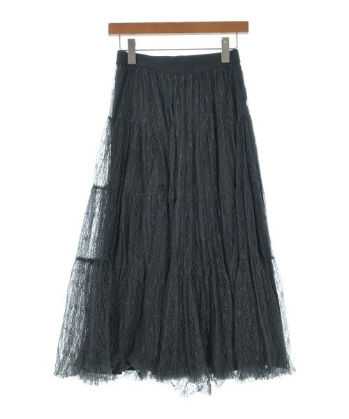 Mila Owen（ミラオーウェン）ロング・マキシ丈スカート グレー サイズ:0(S位) レディース/2200639307022