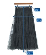 Mila Owen（ミラオーウェン）ロング・マキシ丈スカート グレー サイズ:0(S位) レディース/2200639307022