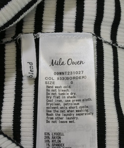 Mila Owen（ミラオーウェン）ベスト/ノースリーブ 白 サイズ:0(S位) レディース/2200623635049