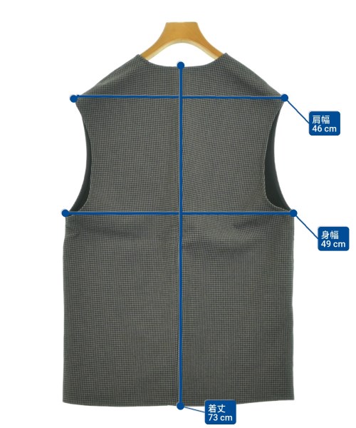 Mila Owen（ミラオーウェン）ベスト グレー サイズ:ONE レディース/2200623635056