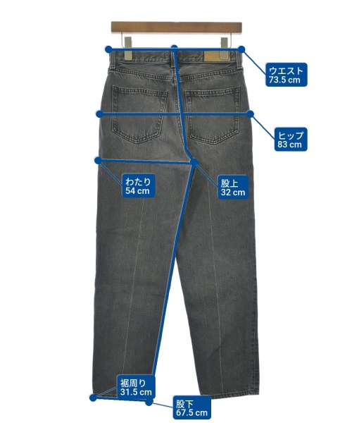 Mila Owen（ミラオーウェン）デニムパンツ 黒 サイズ:1(M位) レディース/2200624552024