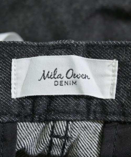 Mila Owen（ミラオーウェン）デニムパンツ 黒 サイズ:1(M位) レディース/2200626191276
