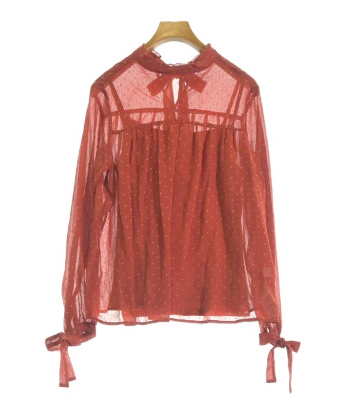 Mila Owen（ミラオーウェン）ブラウス 赤 サイズ:0(S位) レディース/2200626191306