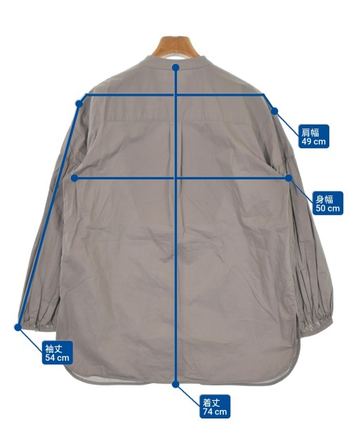 Mila Owen（ミラオーウェン）カジュアルシャツ グレー サイズ:F レディース/2200634997037