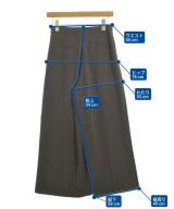 Mila Owen（ミラオーウェン）クロップドパンツ 茶 サイズ:0(S位) レディース/2200626580056