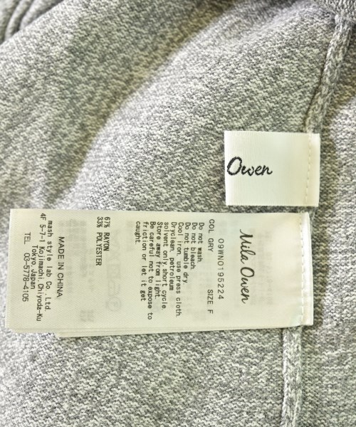 Mila Owen（ミラオーウェン）ワンピース グレー サイズ:F レディース/2200627670121