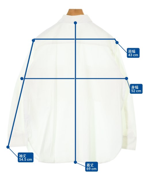 Mila Owen（ミラオーウェン）カジュアルシャツ 白 サイズ:F レディース/2200627670473