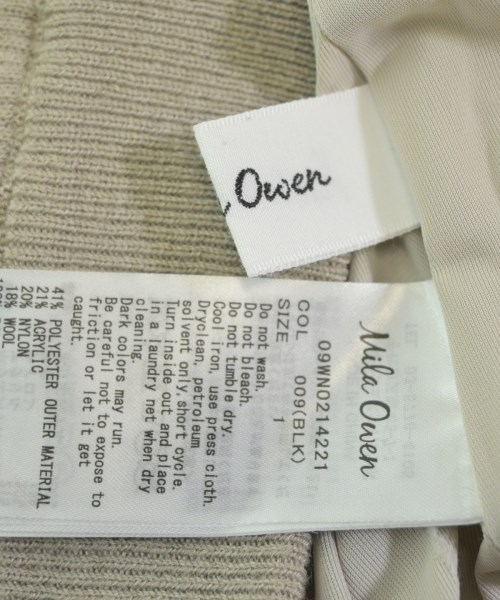 Mila Owen（ミラオーウェン）その他 黒 サイズ:1/1/1(M位) レディース/2200636460027