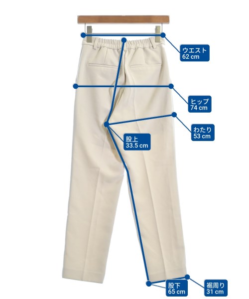 Mila Owen（ミラオーウェン）スラックス ベージュ サイズ:0(S位) レディース/2200618010035