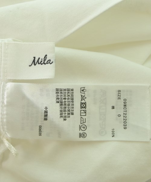 Mila Owen（ミラオーウェン）Tシャツ・カットソー 白 サイズ:0(S位) レディース/2200629767027