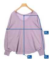 Mila Owen（ミラオーウェン）Tシャツ・カットソー 紫 サイズ:0(S位) レディース/2200621045079
