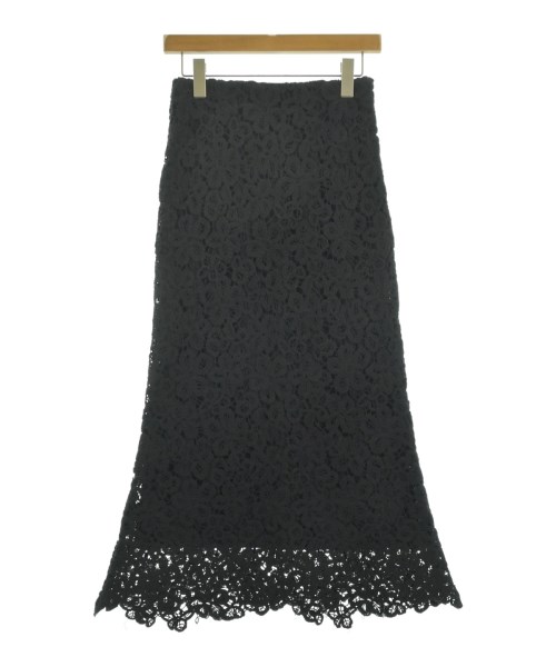 Mila Owen(ミラオーウェン)ロング・マキシ丈スカート 黒 サイズ:0(S位)/2200638014037