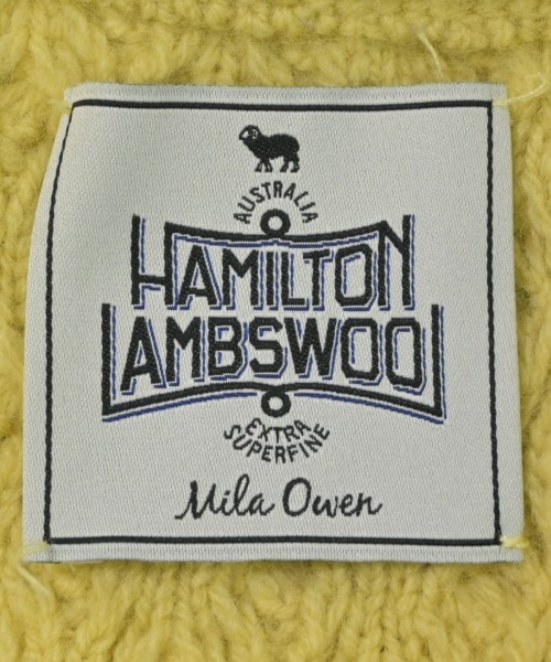 Mila Owen（ミラオーウェン）ニット・セーター 黄 サイズ:0(S位) レディース/2200629893023