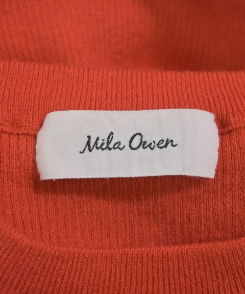 Mila Owen（ミラオーウェン）ニット・セーター オレンジ サイズ:0(S位) レディース/2200640772048